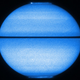 Illustration for article titled The Blazing Poles Of Blue Saturn